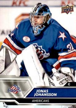 2019-20 Upper Deck AHL #86 Jonas Johansson Front