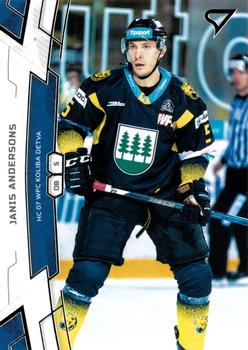 2019-20 SportZoo Tipsport Liga #130 Janis Andersons Front