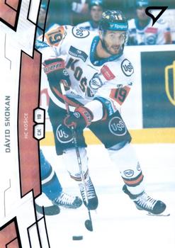 2019-20 SportZoo Tipsport Liga - Blue #83 David Skokan Front