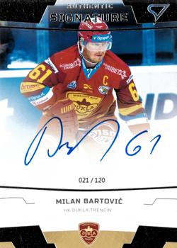 2019-20 SportZoo Tipsport Liga - Autograph #A18 Milan Bartovic Front
