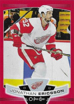 2019-20 O-Pee-Chee - Red Border Blank Back #137 Jonathan Ericsson Front