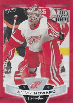 2019-20 O-Pee-Chee - Red Border Blank Back #153 Jimmy Howard Front