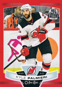 2019-20 O-Pee-Chee - Red Border Blank Back #188 Kyle Palmieri Front