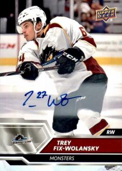 2019-20 Upper Deck AHL - Base Autographs #19 Trey Fix-Wolansky Front