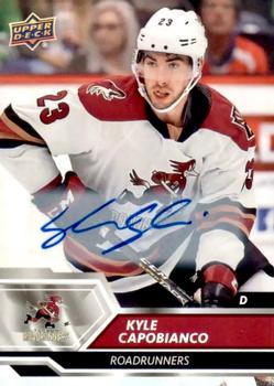 2019-20 Upper Deck AHL - Base Autographs #25 Kyle Capobianco Front