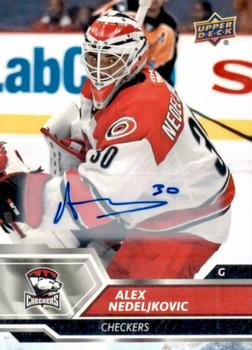 2019-20 Upper Deck AHL - Base Autographs #29 Alex Nedeljkovic Front