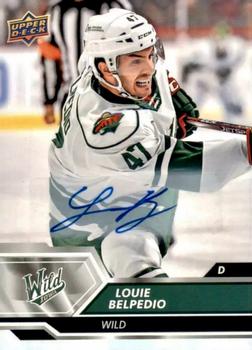 2019-20 Upper Deck AHL - Base Autographs #32 Louie Belpedio Front