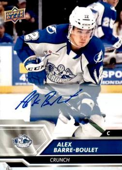 2019-20 Upper Deck AHL - Base Autographs #34 Alex Barre-Boulet Front