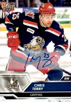2019-20 Upper Deck AHL - Base Autographs #49 Chris Terry Front