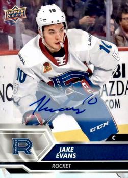 2019-20 Upper Deck AHL - Base Autographs #69 Jake Evans Front