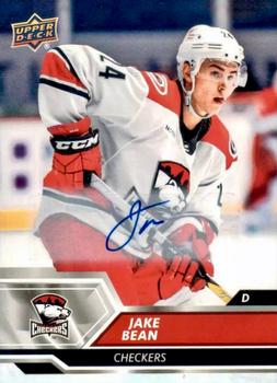 2019-20 Upper Deck AHL - Base Autographs #79 Jake Bean Front