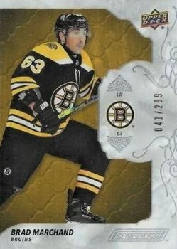 2019-20 Upper Deck Engrained #17 Brad Marchand Front