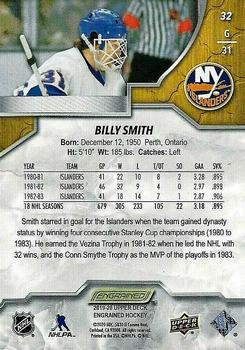 2019-20 Upper Deck Engrained #32 Billy Smith Back