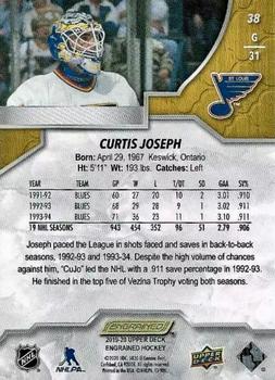 2019-20 Upper Deck Engrained #38 Curtis Joseph Back
