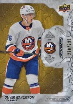 2019-20 Upper Deck Engrained #89 Oliver Wahlstrom Front