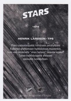 2019-20 Cardset Finland Series 2 - Stars #14 Henrik Larsson Back