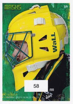 2019-20 Cardset Finland Series 2 - Masks SN999 #3 Ville Kolppanen Back