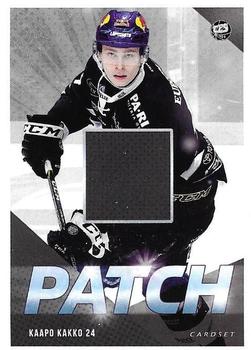 2019-20 Cardset Finland Series 2 - Patch Series 2 Redemption #NNO Kaapo Kakko Front