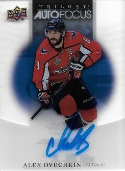 2019-20 Upper Deck Trilogy - 2018-19 Upper Deck Trilogy Update #AF-AO Alex Ovechkin Front