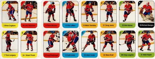 1982-83 Post Cereal - Panels #NNO Montreal Canadiens Front