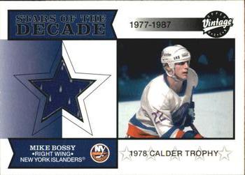 2001-02 Upper Deck Vintage - Stars of the Decade #SD-MB Mike Bossy Front