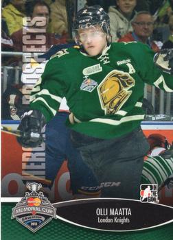 2012-13 In The Game Heroes and Prospects - 2013 Memorial Cup #MC-10 Olli Maatta Front