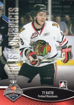2012-13 In The Game Heroes and Prospects - 2013 Memorial Cup #MC-11 Ty Rattie Front