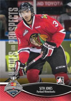 2012-13 In The Game Heroes and Prospects - 2013 Memorial Cup #MC-12 Seth Jones Front