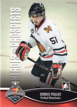 2012-13 In The Game Heroes and Prospects - 2013 Memorial Cup #MC-15 Derrick Pouliot Front