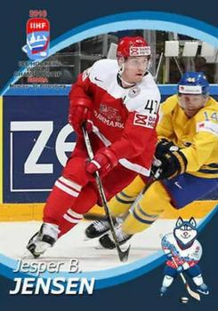 2016 Ice Hockey World Championship Russia #14 Jesper Jensen Front
