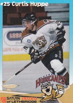 1997-98 Lethbridge Hurricanes (WHL) #NNO Curtis Huppe Front