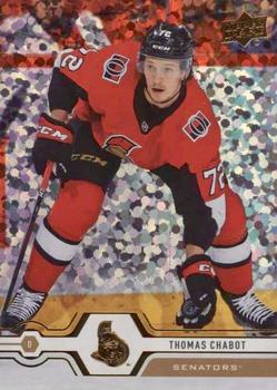 2019-20 Upper Deck - Speckled Rainbow Foil #39 Thomas Chabot Front