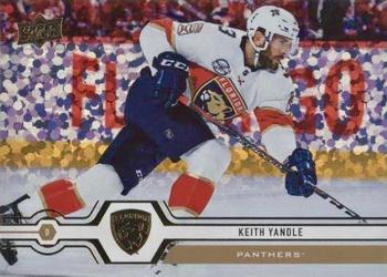 2019-20 Upper Deck - Speckled Rainbow Foil #44 Keith Yandle Front