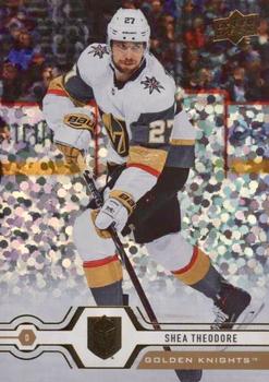 2019-20 Upper Deck - Speckled Rainbow Foil #197 Shea Theodore Front