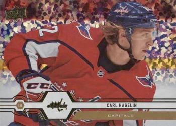 2019-20 Upper Deck - Speckled Rainbow Foil #314 Carl Hagelin Front