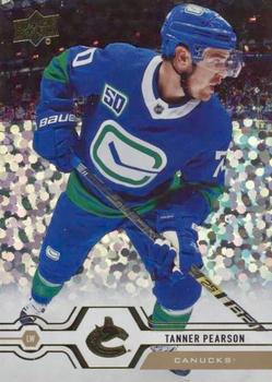 2019-20 Upper Deck - Speckled Rainbow Foil #423 Tanner Pearson Front