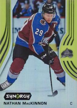 2019-20 Upper Deck Synergy - Green #15 Nathan MacKinnon Front