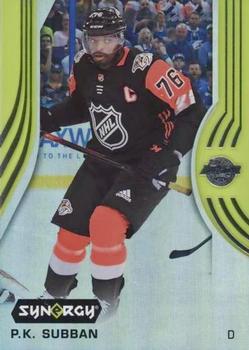 2019-20 Upper Deck Synergy - Green #34 P.K. Subban Front