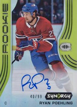 2019-20 Upper Deck Synergy - Green #94 Ryan Poehling Front