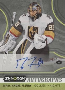 2019-20 Upper Deck Synergy - Autographs #A-MA Marc-Andre Fleury Front