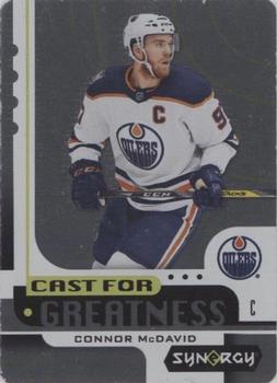 2019-20 Upper Deck Synergy - Cast For Greatness #CG-10 Connor McDavid Front