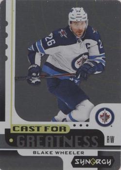 2019-20 Upper Deck Synergy - Cast For Greatness #CG-30 Blake Wheeler Front