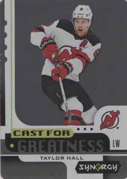 2019-20 Upper Deck Synergy - Cast For Greatness #CG-34 Taylor Hall Front