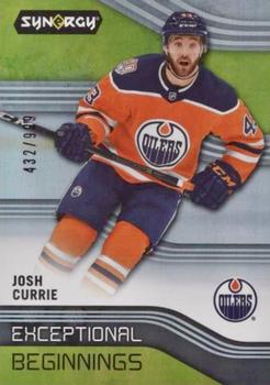 2019-20 Upper Deck Synergy - Exceptional Beginnings #EB-21 Josh Currie Front