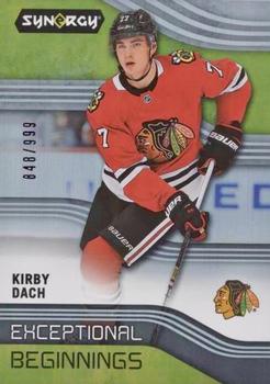 2019-20 Upper Deck Synergy - Exceptional Beginnings #EB-33 Kirby Dach Front