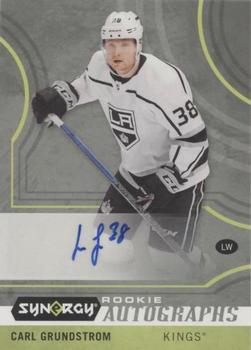 2019-20 Upper Deck Synergy - Rookie Autographs #A-CG Carl Grundstrom Front