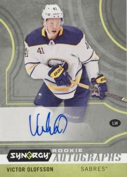 2019-20 Upper Deck Synergy - Rookie Autographs #A-VO Victor Olofsson Front