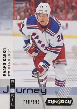2019-20 Upper Deck Synergy - Rookie NHL Journey - Away Jersey #RP-11 Kaapo Kakko Front