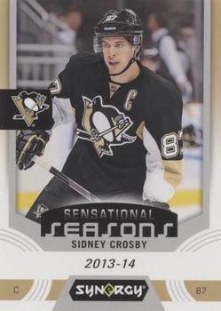 2019-20 Upper Deck Synergy - Sensational Seasons #SS-1 Sidney Crosby Front