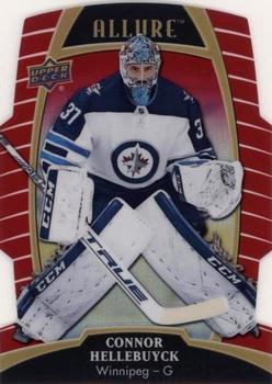 2019-20 Upper Deck Allure - Red Rainbow #20 Connor Hellebuyck Front